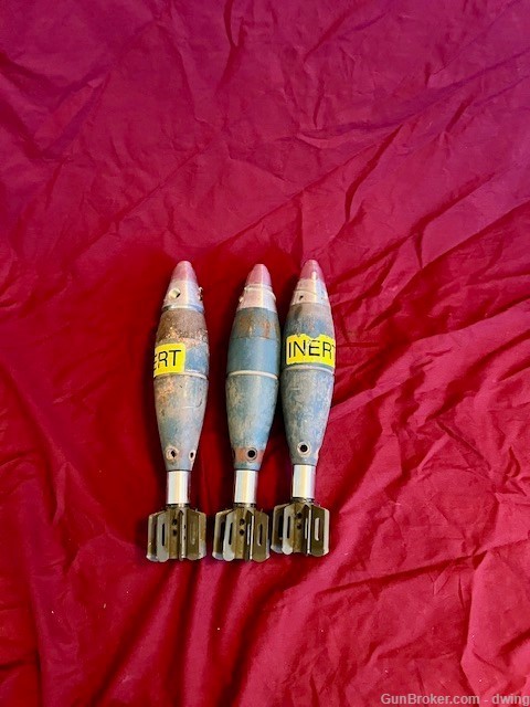 60MM Inert Mortar Practice rounds -img-0