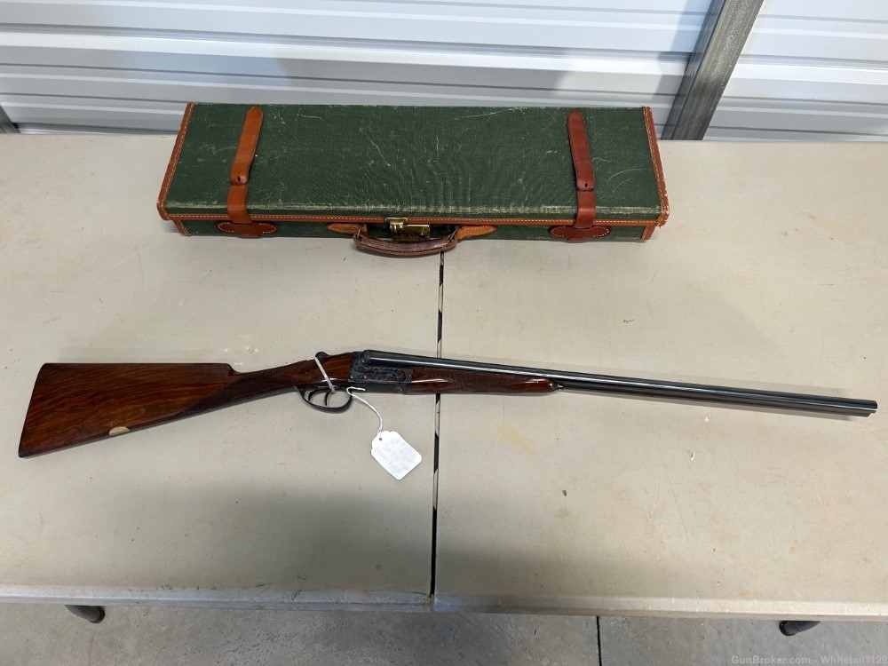 Webley and Scott SXS 28 gauge Shotgun made in England -img-10