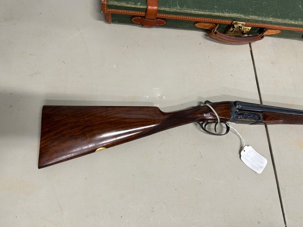 Webley and Scott SXS 28 gauge Shotgun made in England -img-11