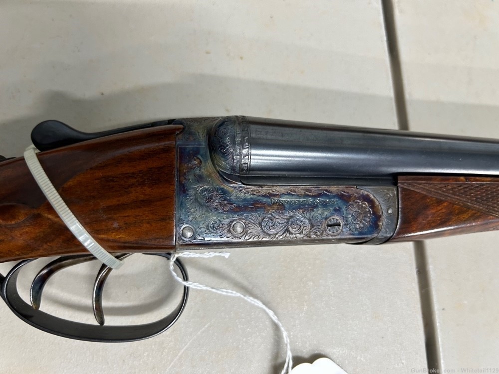 Webley and Scott SXS 28 gauge Shotgun made in England -img-14