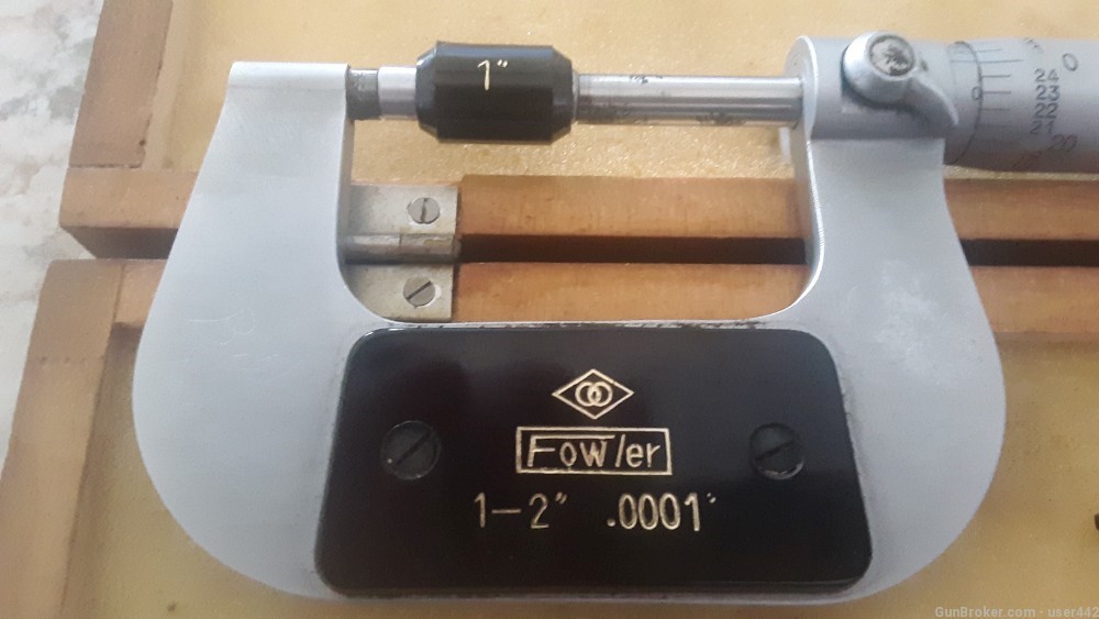 Fowler 1 to 2 inch micrometer-img-6