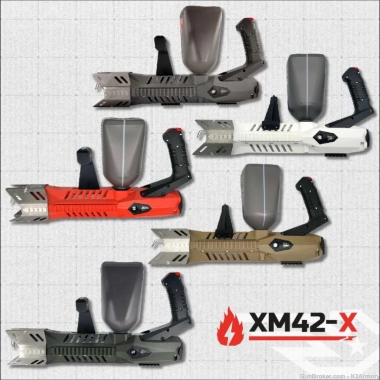 XM42-X Flamethrower, XM-42 X Flame Thrower - NEW MODEL | CHOICE OF COLORS-img-6