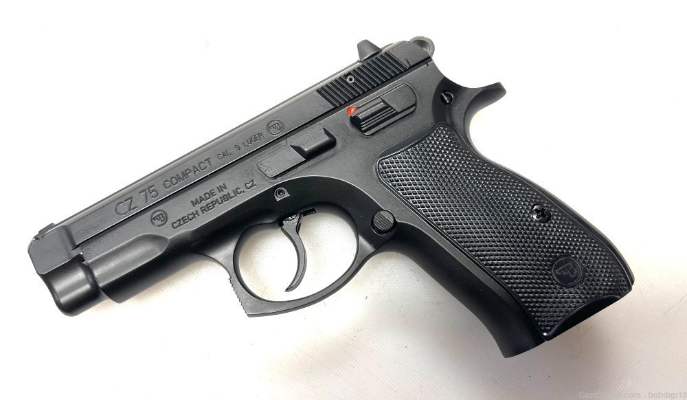 CZ 75 Compact 9mm 15RD 3.75" 91190 2 Mags NO CARD FEES-img-0