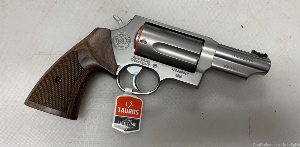 Taurus Judge Executive Grade Stainless 45 LC 410 3in 2-441EX039 NO CC FEES-img-0