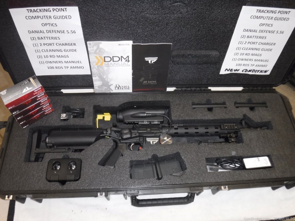 TRACKING POINT DANIAL DEFENSE 5.56  AR15 COMPUTER GUIDED RIFLE-img-0