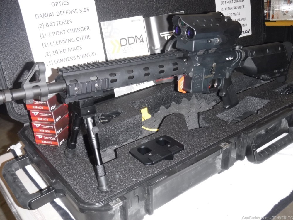 TRACKING POINT DANIAL DEFENSE 5.56  AR15 COMPUTER GUIDED RIFLE-img-6