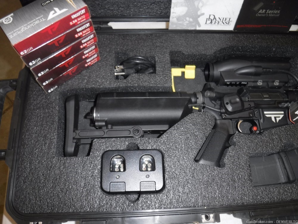 TRACKING POINT DANIAL DEFENSE 5.56  AR15 COMPUTER GUIDED RIFLE-img-1