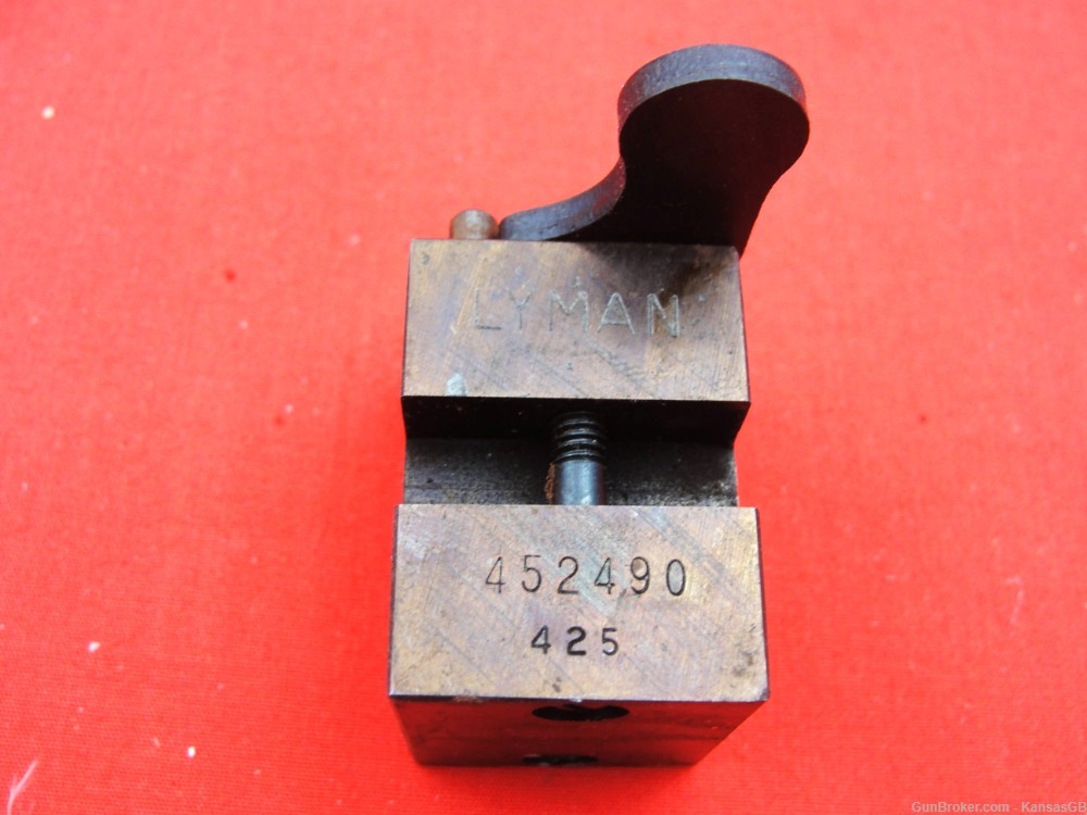 Lyman 452490 452 SWC 255 gr SC GC bullet mould blocks-img-2