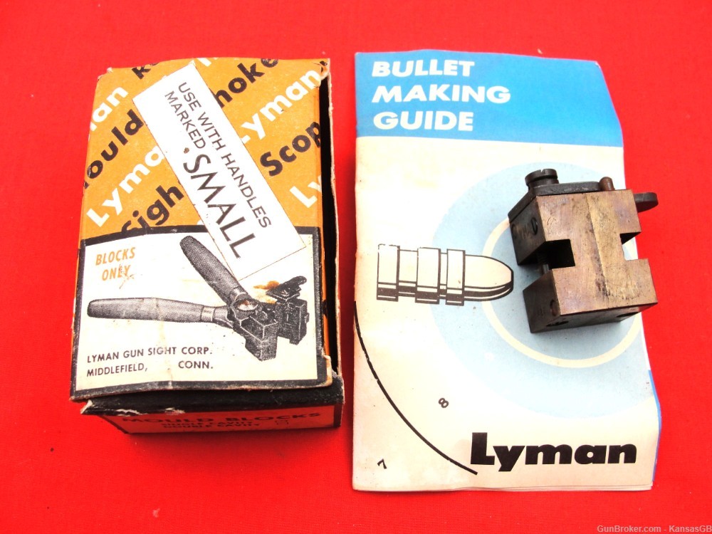 Lyman 452490 452 SWC 255 gr SC GC bullet mould blocks-img-0