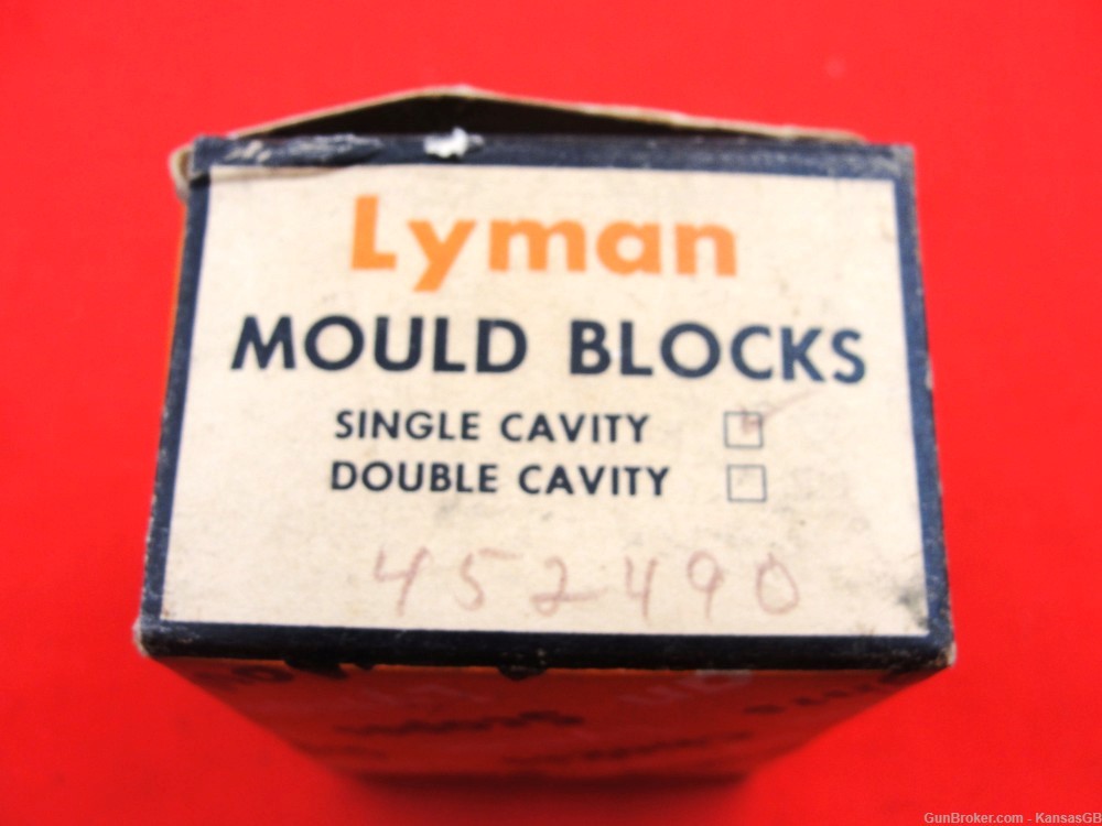 Lyman 452490 452 SWC 255 gr SC GC bullet mould blocks-img-1