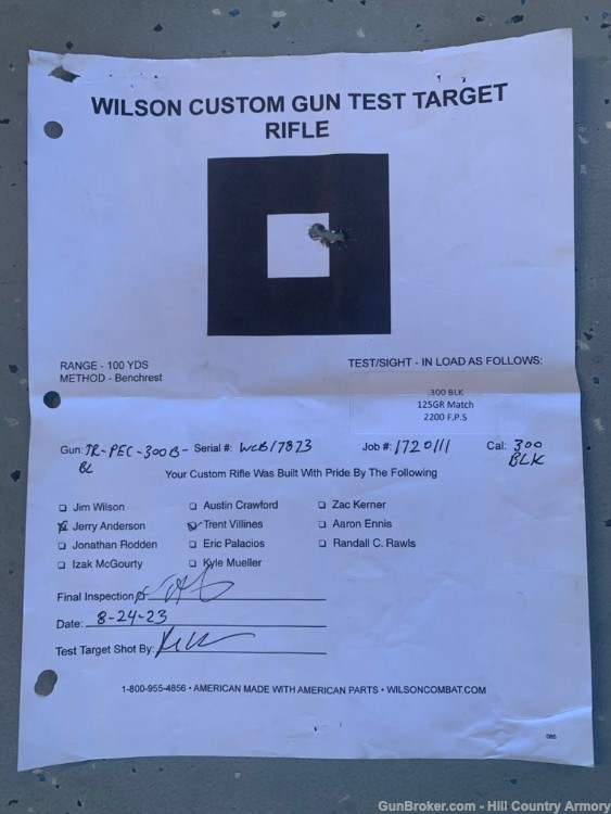 Wilson Combat Protector Elite .300 AAC Blackout NIB - No CC fees!-img-9