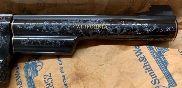 S&W 29 STATE QUARTER 44 MAG 1 OF 2 CALIFORNIA Class A FULLY ENGRAVED 149804-img-6