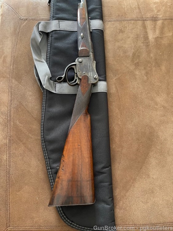 Early Serial- Fine Westley Richards 1869 Patent Martini Sporting Rifle 26"-img-50