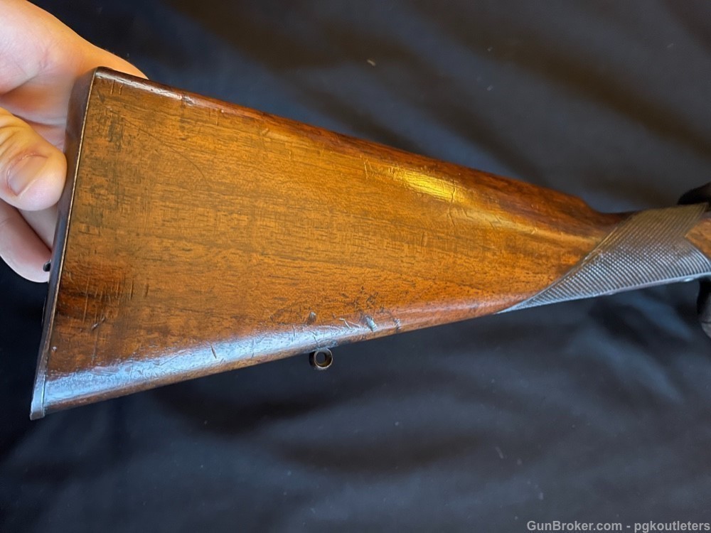Early Serial- Fine Westley Richards 1869 Patent Martini Sporting Rifle 26"-img-7