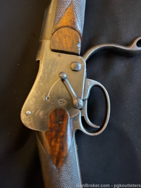 Early Serial- Fine Westley Richards 1869 Patent Martini Sporting Rifle 26"-img-13