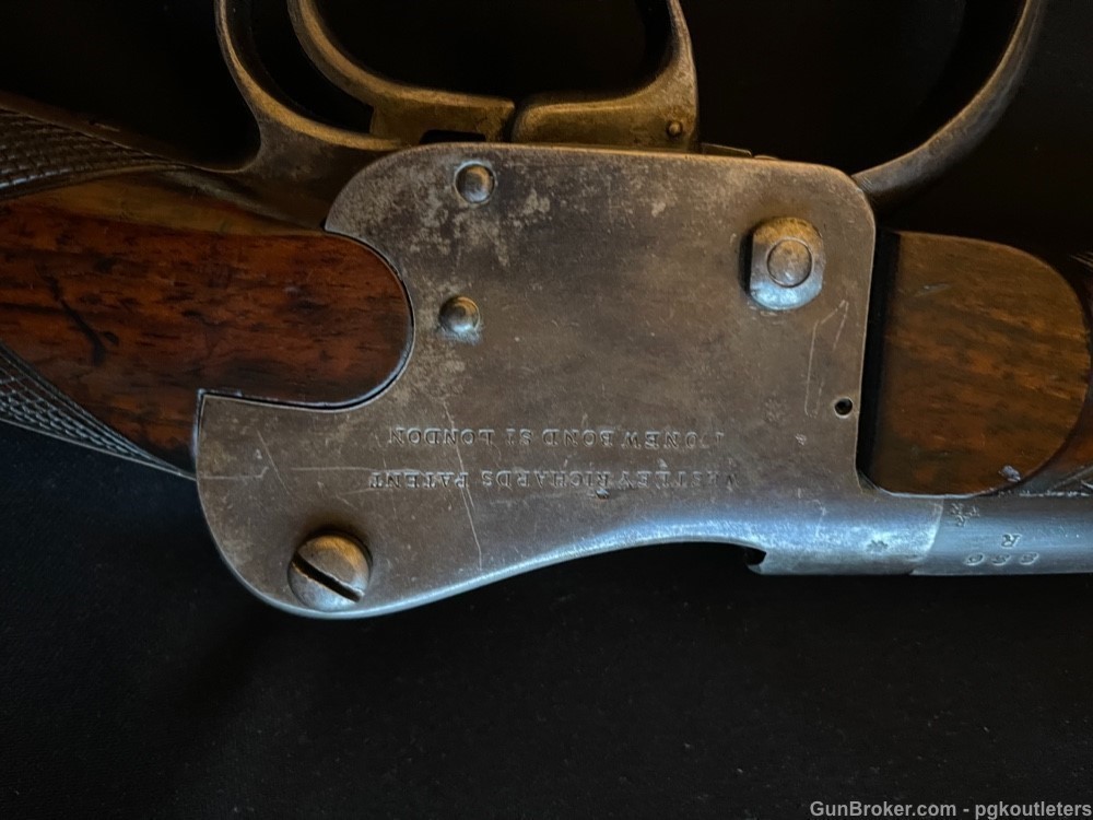 Early Serial- Fine Westley Richards 1869 Patent Martini Sporting Rifle 26"-img-10