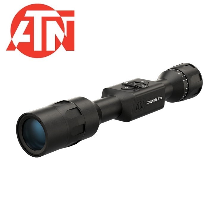 ATN X-Sight LTV 5-15x Ultra Light Day & Night Vision Rifle Scope-img-0