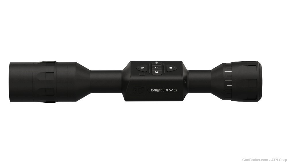 ATN X-Sight LTV 5-15x Ultra Light Day & Night Vision Rifle Scope-img-1