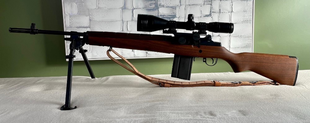 Springfield Armory M1A w/ Ammo, 9 Mags, SA Scope, Bi-Pod and more! -img-14