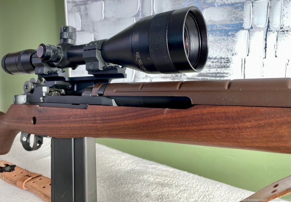 Springfield Armory M1A w/ Ammo, 9 Mags, SA Scope, Bi-Pod and more! -img-4