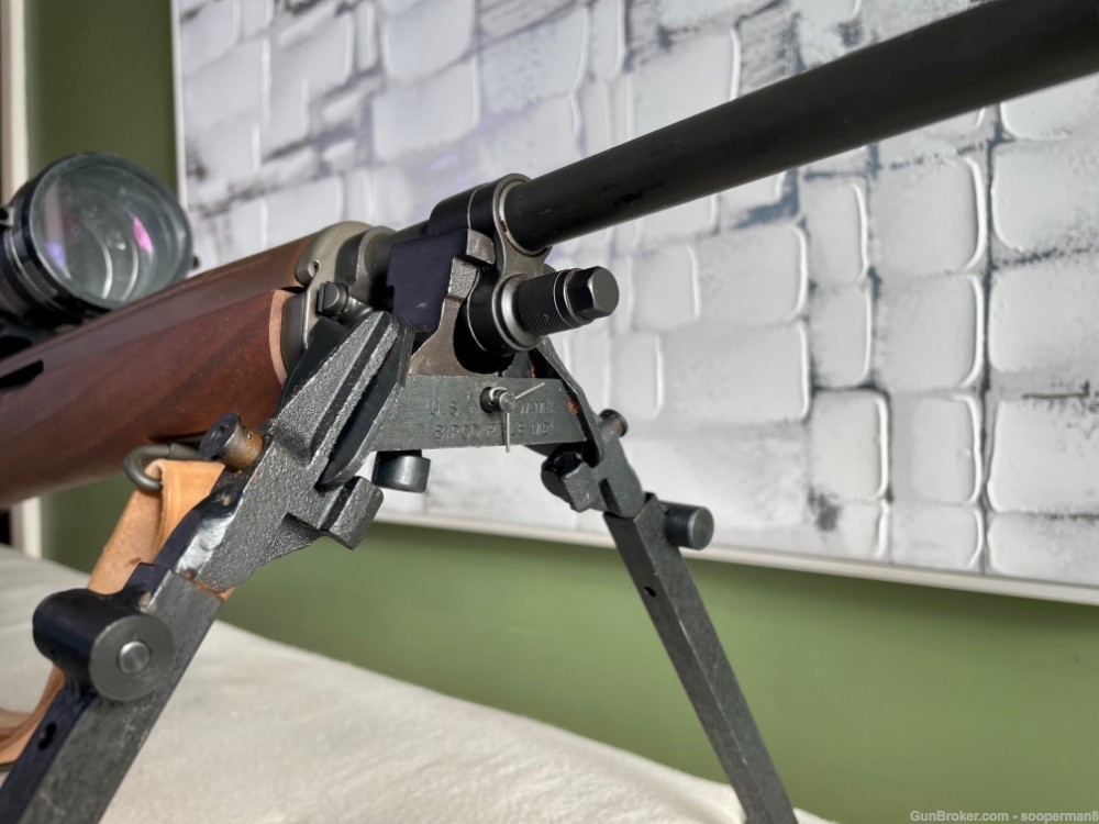 Springfield Armory M1A w/ Ammo, 9 Mags, SA Scope, Bi-Pod and more! -img-2