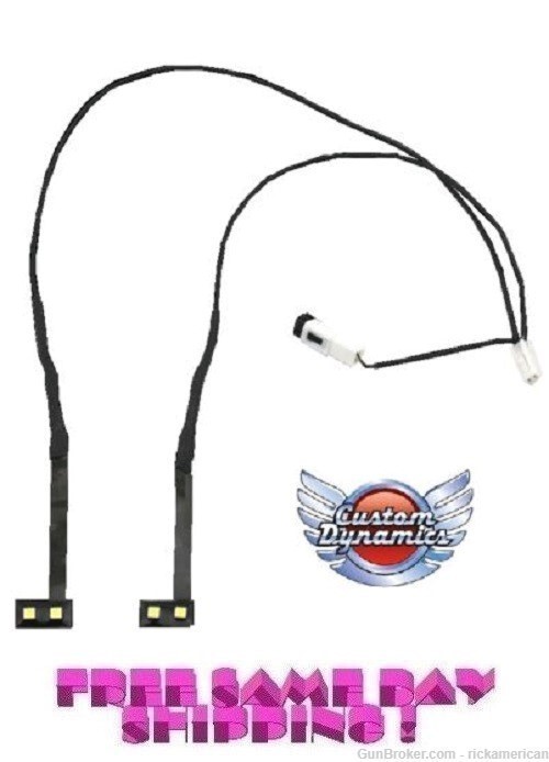 Custom Dynamics Vent Light Wiring Kit for Harley Davidson HD-VENT-LED-KIT-img-0