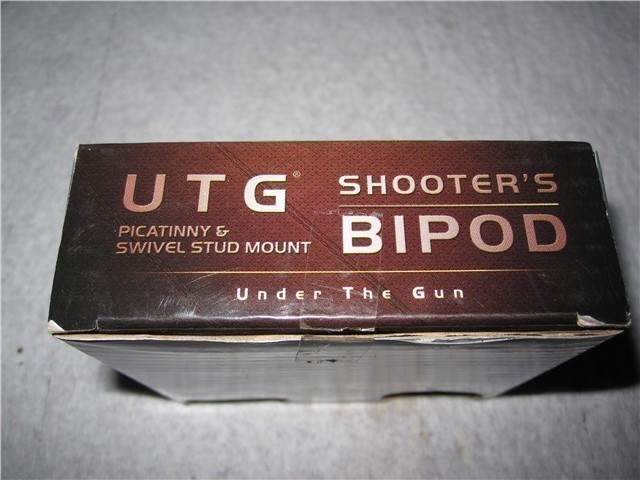 Shooters Bipod Picatinny & Swivel Stud Mount UTG-img-1