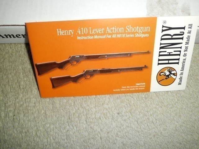 HENRY LEVER ACTION 410 SHOTGUN LOOK-img-4