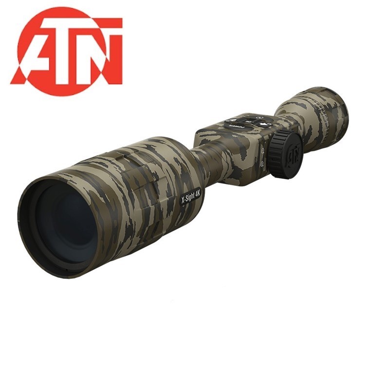 ATN Mossy Oak Bottomland X-Sight 4K Pro 5-20x Smart Day/Night Rifle Scope-img-0