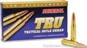 Federal Law Enforcement T223D .223 TRU-Tactical Rifle Urban 40 gr JHP Case-img-1