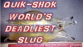Quik-Shok QS12MPRS 12 ga. 2 ¾”, 1 1/8 oz. sabot Slug 50Rd Lot NR!-img-0