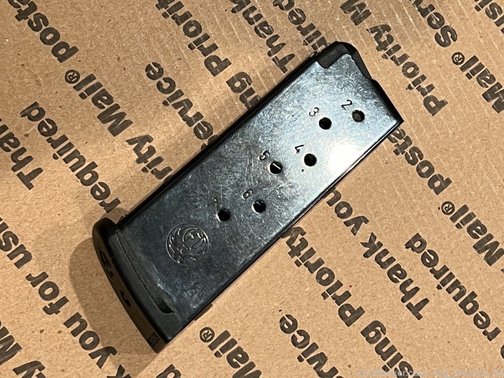 Ruger LC9 9mm 7rd Magazine Flat base without an extension-img-0