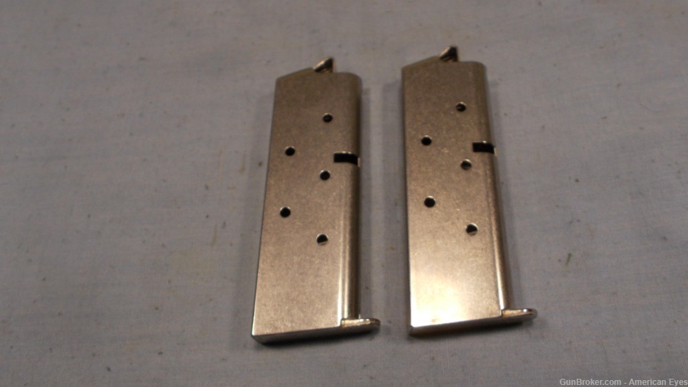 [2] COLT Mustang Magazines 380acp 6rd Stainless OEM LN-img-16