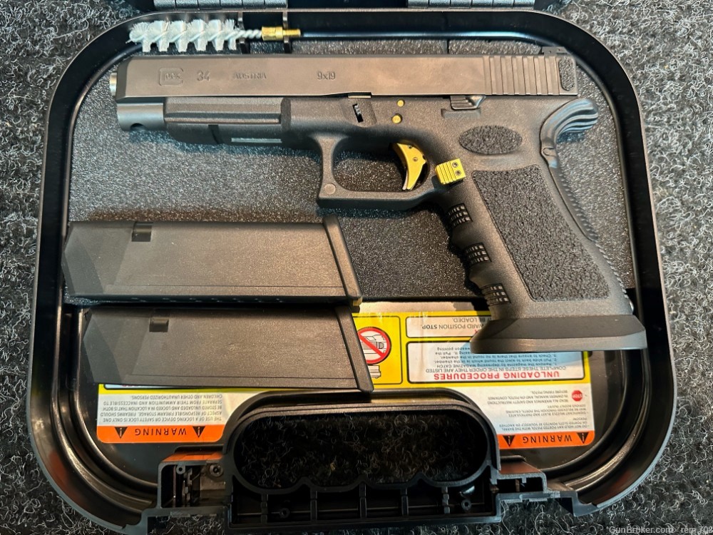 Glock 34 Gen 3 9mm with Extras READY FOR USPSA COMPETITION-img-0