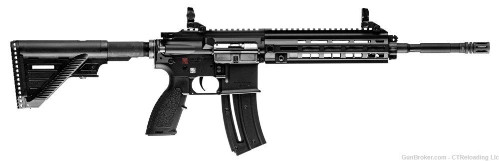 HK 416 Full Size, 22 LR, 10+1 16.10" Barrel Model# 81000402-img-1
