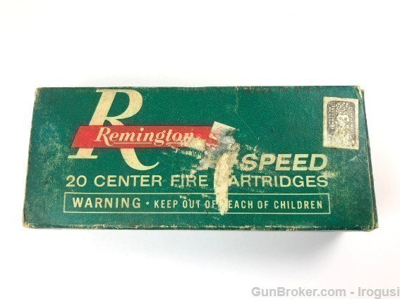 Remington DuPont 221 Fireball Vintage FULL BOX 117-LR-img-1