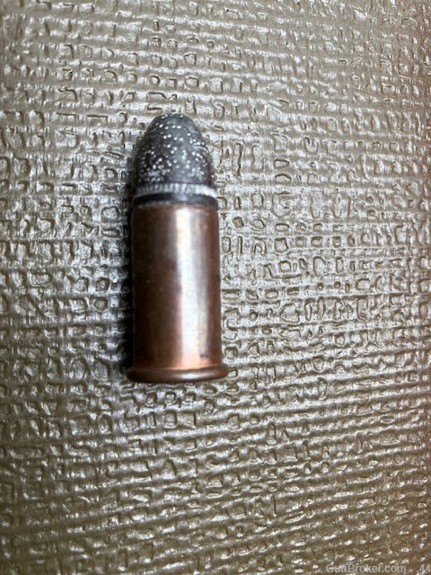 44 Henry Rim Fire Cartridge - Winchester - C&W raised H no circle head stam-img-0