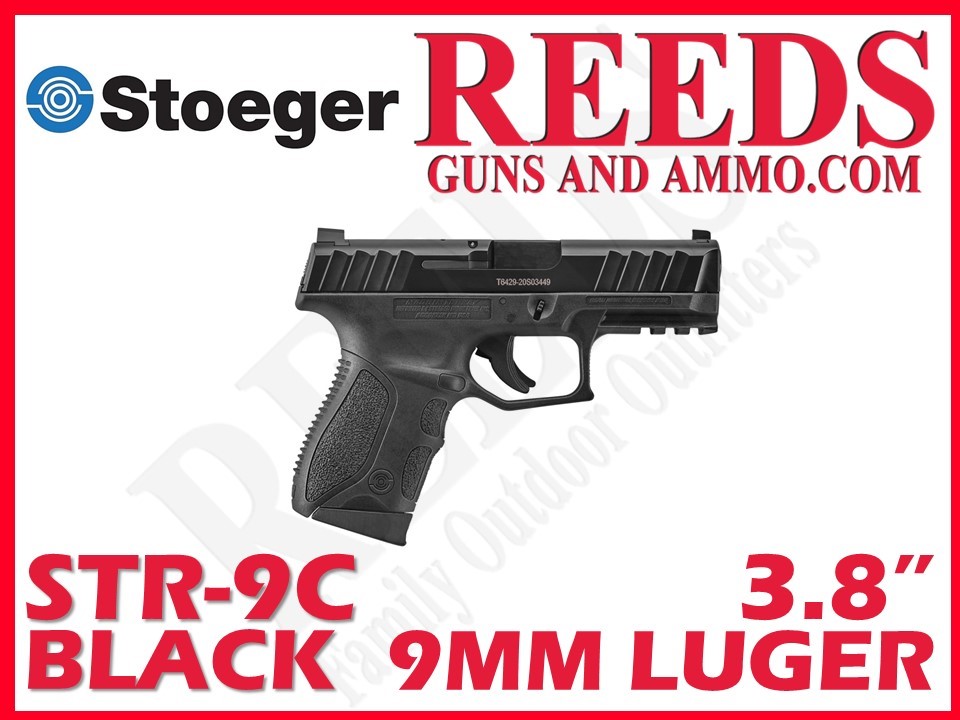 Stoeger STR-9C Compact Black 9mm 3.8in 1-13Rd Mag 31730-img-0