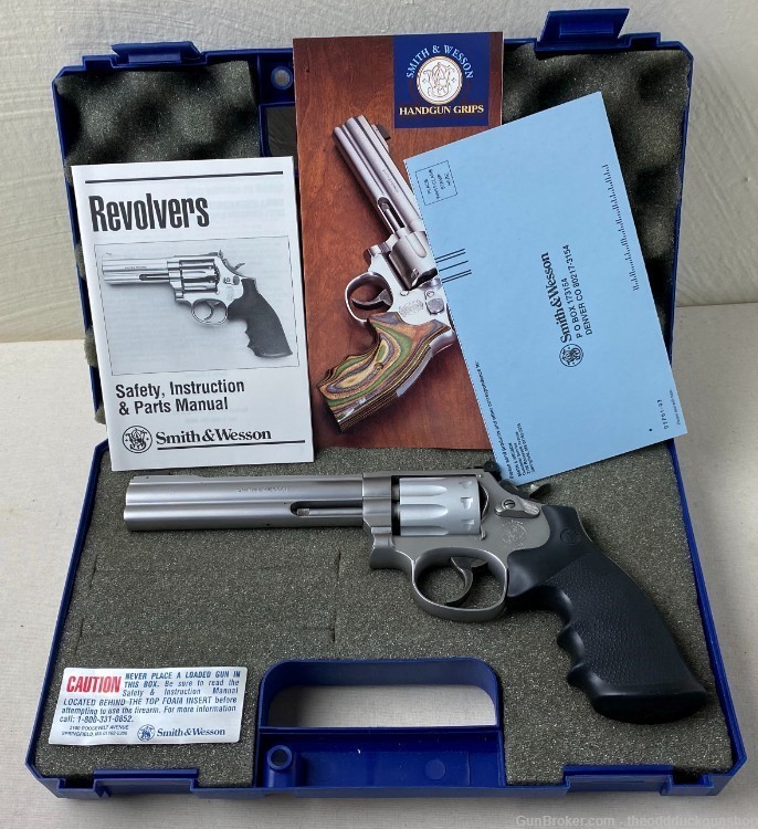 Smith & Wesson 617-2 22LR 6" Stainless-img-0