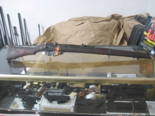 ENFIELD type rifle ISHAPORE SMLE No.1 MkIII RARE DRILL RIFLE CA C&R OK -img-2