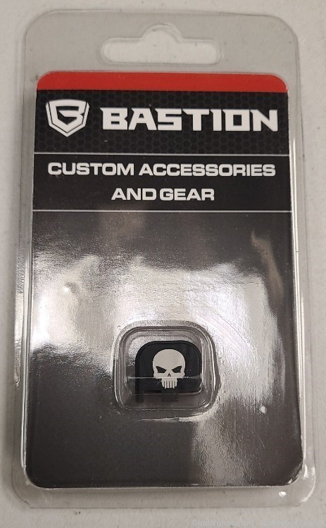 Bastion Slide Back Plate for Glock 43 / 43x / 48. Skull. Factory New.-img-1