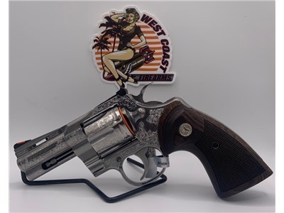 Colt Python 3" Engraved .357 Mag - New