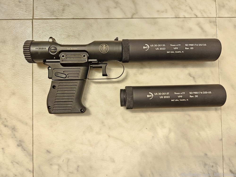 RARE B&T Original VP9 Covert Suppressed Pistol Gov Operational Kit 1 of 250-img-2