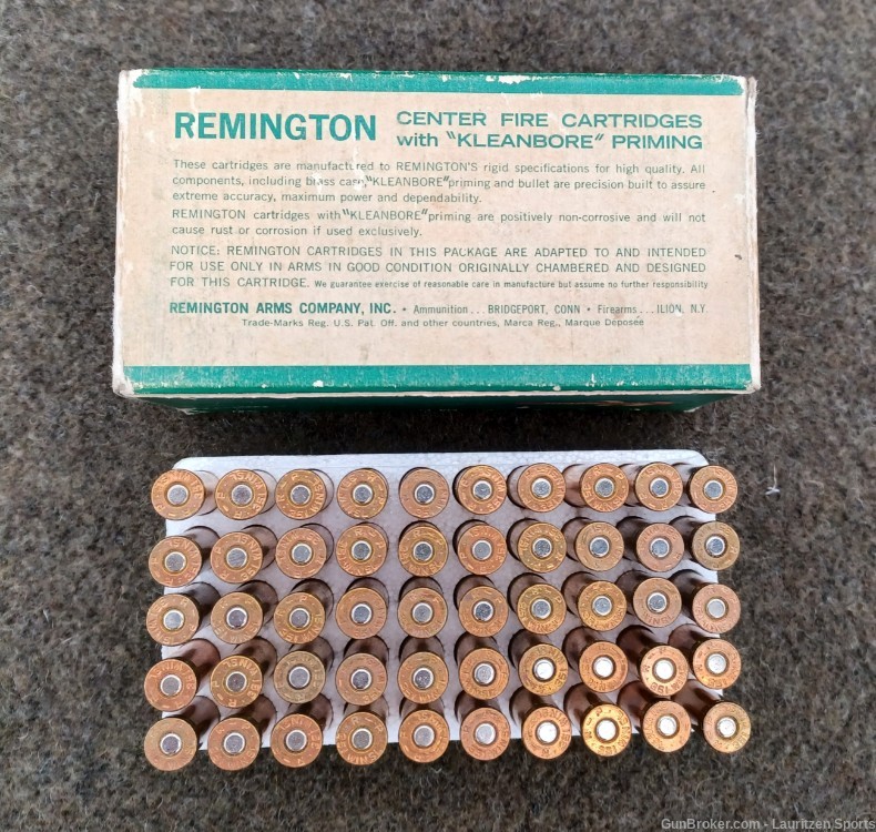 Rare Remington Kleanbore 351 WIN SLR 180 Grn Soft Point-50rds-img-1