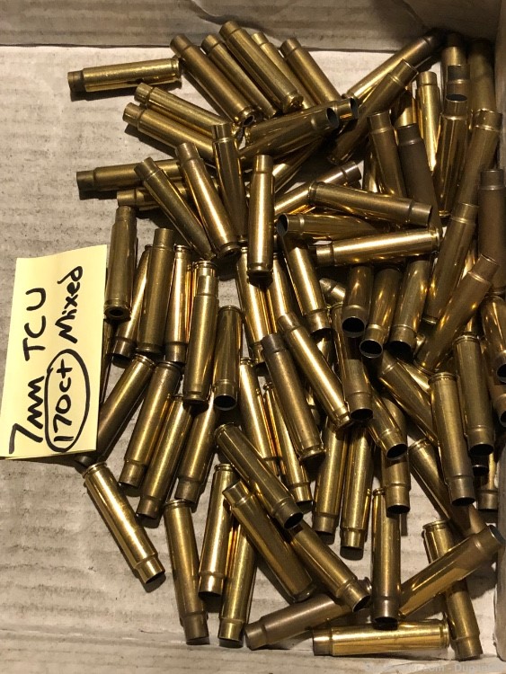 7mm TCU formed brass and reloads for components only-img-2