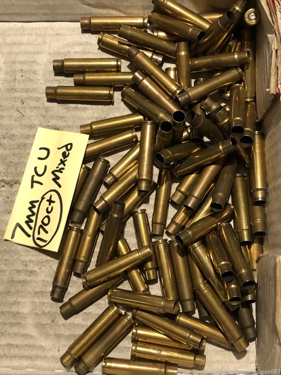 7mm TCU formed brass and reloads for components only-img-4