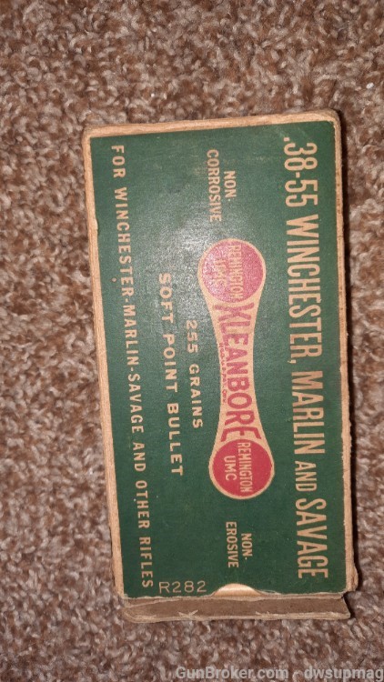 Remington partial box .38-55 win for marlin savage winchester rifles-img-1