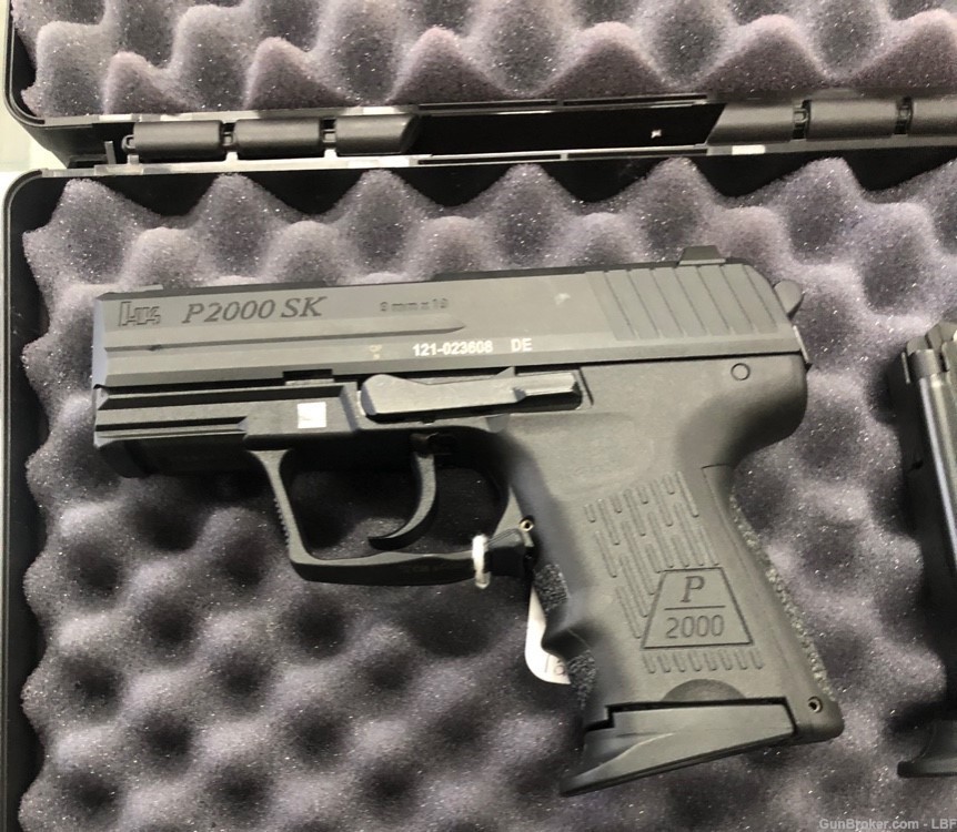 H&K P2000 SK V3 9mm 3.27"BBL DA/SA -img-1