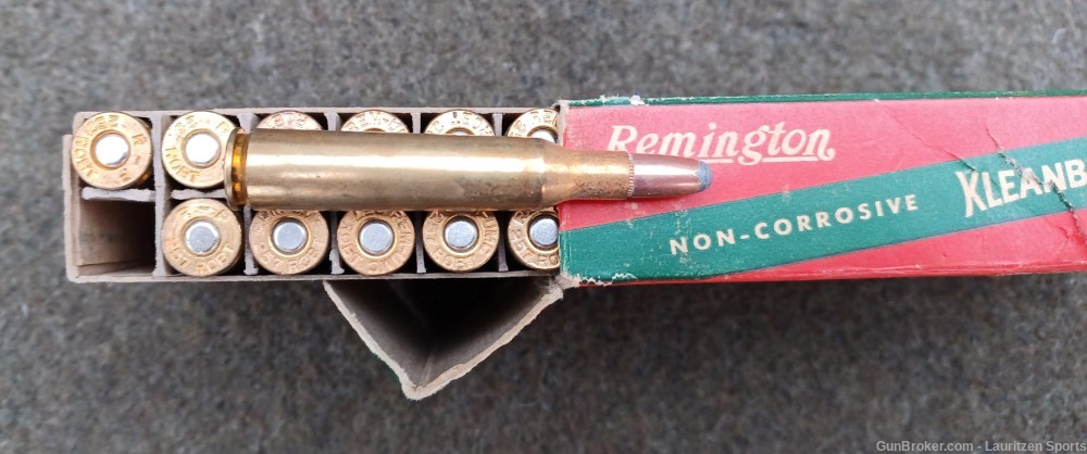 Rare full Box Remington 257 Roberts 117grn Soft Point-20rds-img-1
