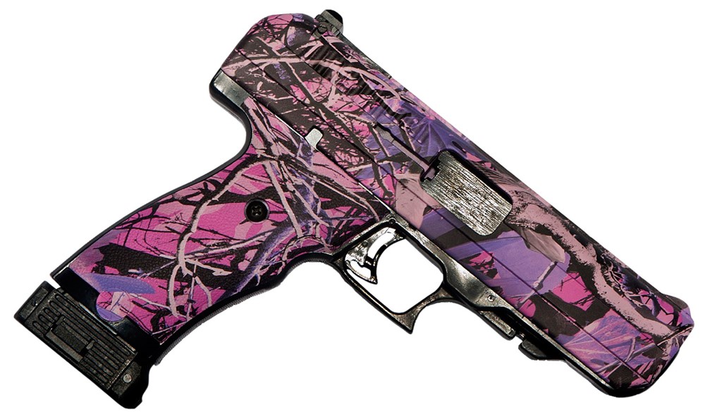 Hi-Point Model JCP 40 S&W Caliber 4.50 10+1 Hydro-Dipped Country Girl Camo -img-0